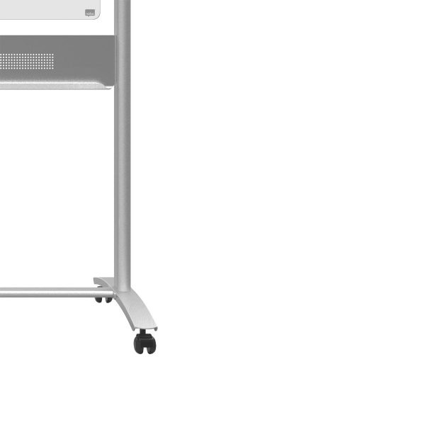 Quadro de vidro dupla-face para escrita, branco, magnético, com cavalete rotativo 120x90 - Image 3