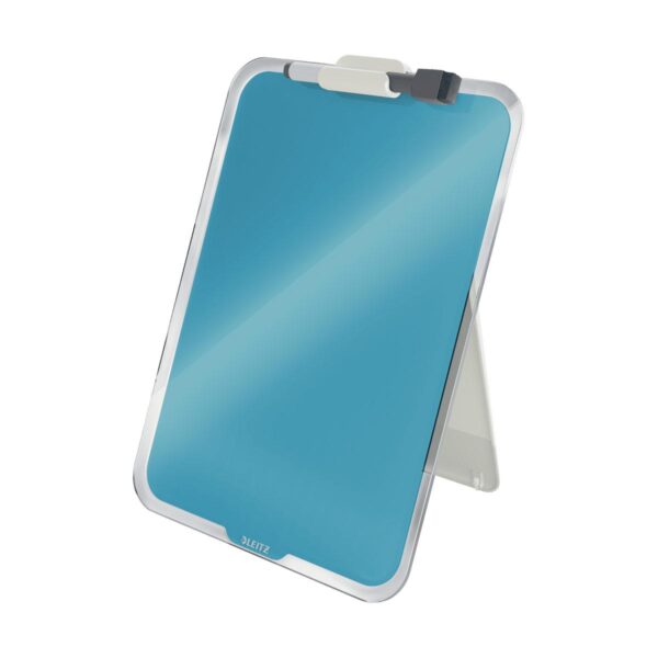 Quadro de secretária de vidro para escrita Leitz Cosy, A4, Azul