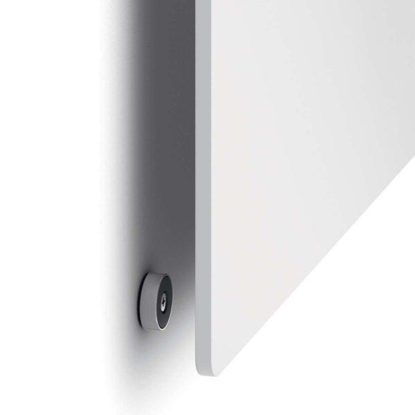 Quadro branco magnético sem moldura de aço lacado (cerâmica) modular portátil Nobo Infinity - Image 4