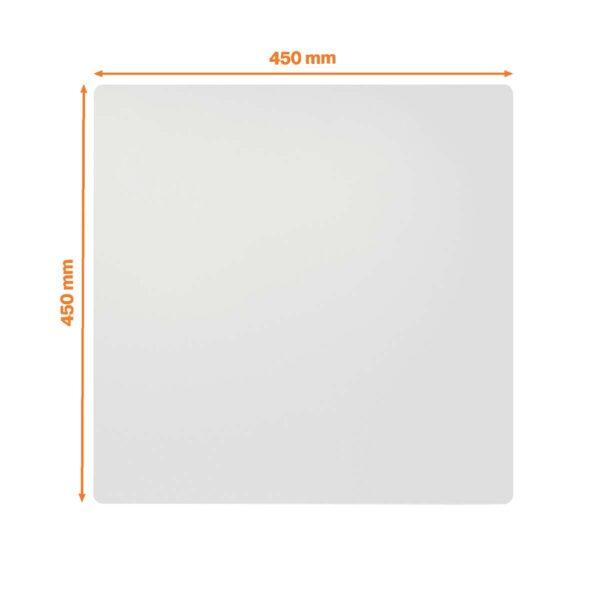 Quadro branco magnético sem moldura de aço lacado (cerâmica) modular portátil Nobo Infinity - Image 6