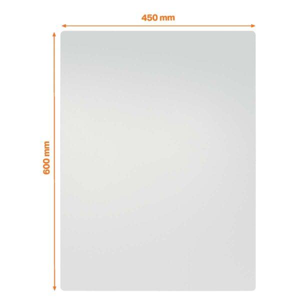 Quadro branco magnético sem moldura de aço lacado (cerâmica) modular portátil Nobo Infinity - Image 7