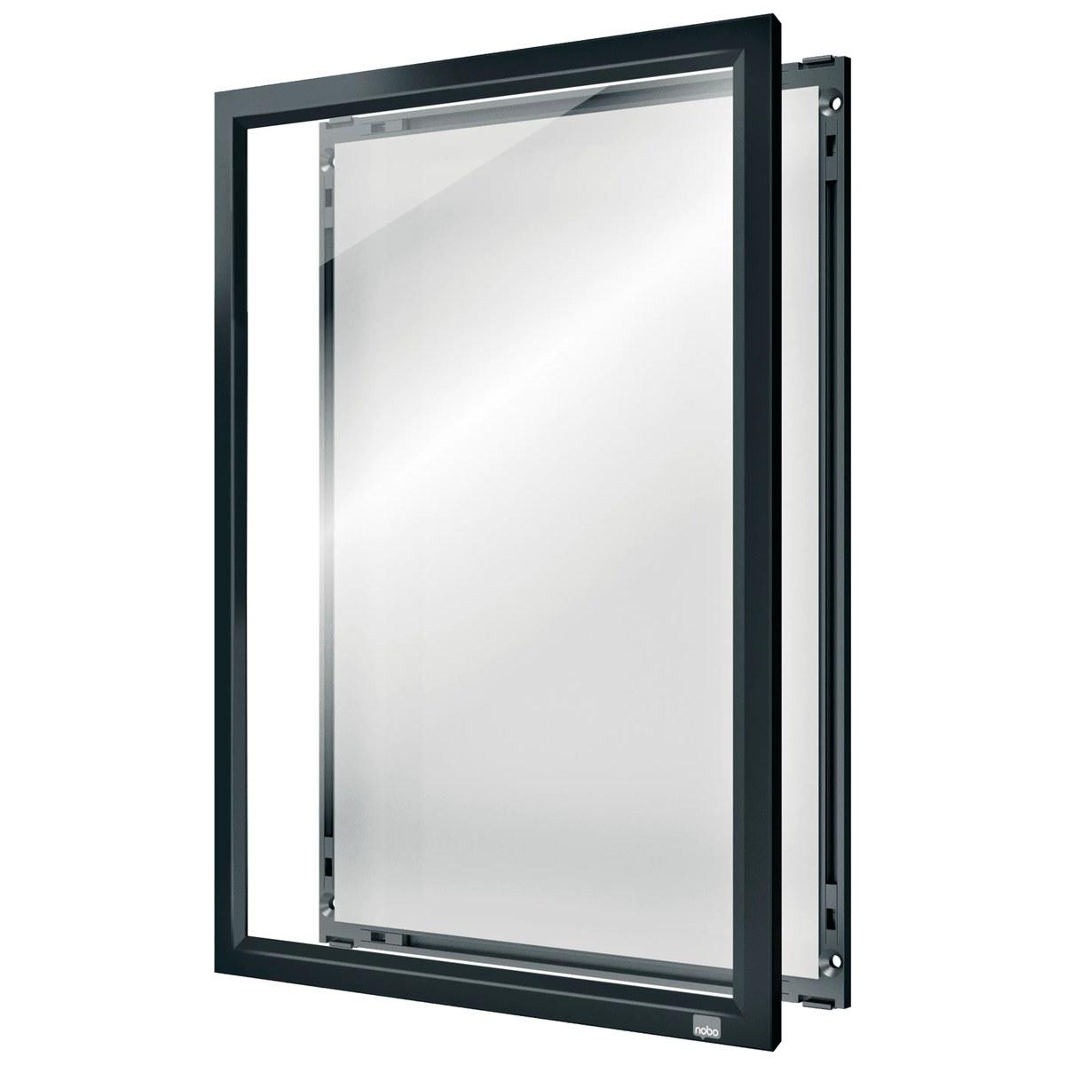 Moldura de parede para cartazes com painel de encaixe, Impression Pro, cinza grafite Moldura de parede para cartazes com painel de encaixe, Impression Pro, cinza grafite