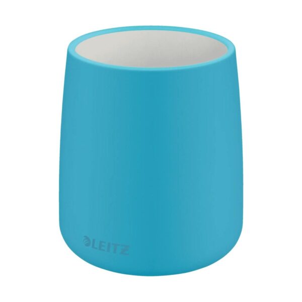 Copo organizador de secretária em cerâmica Leitz Cosy, Azul calmo