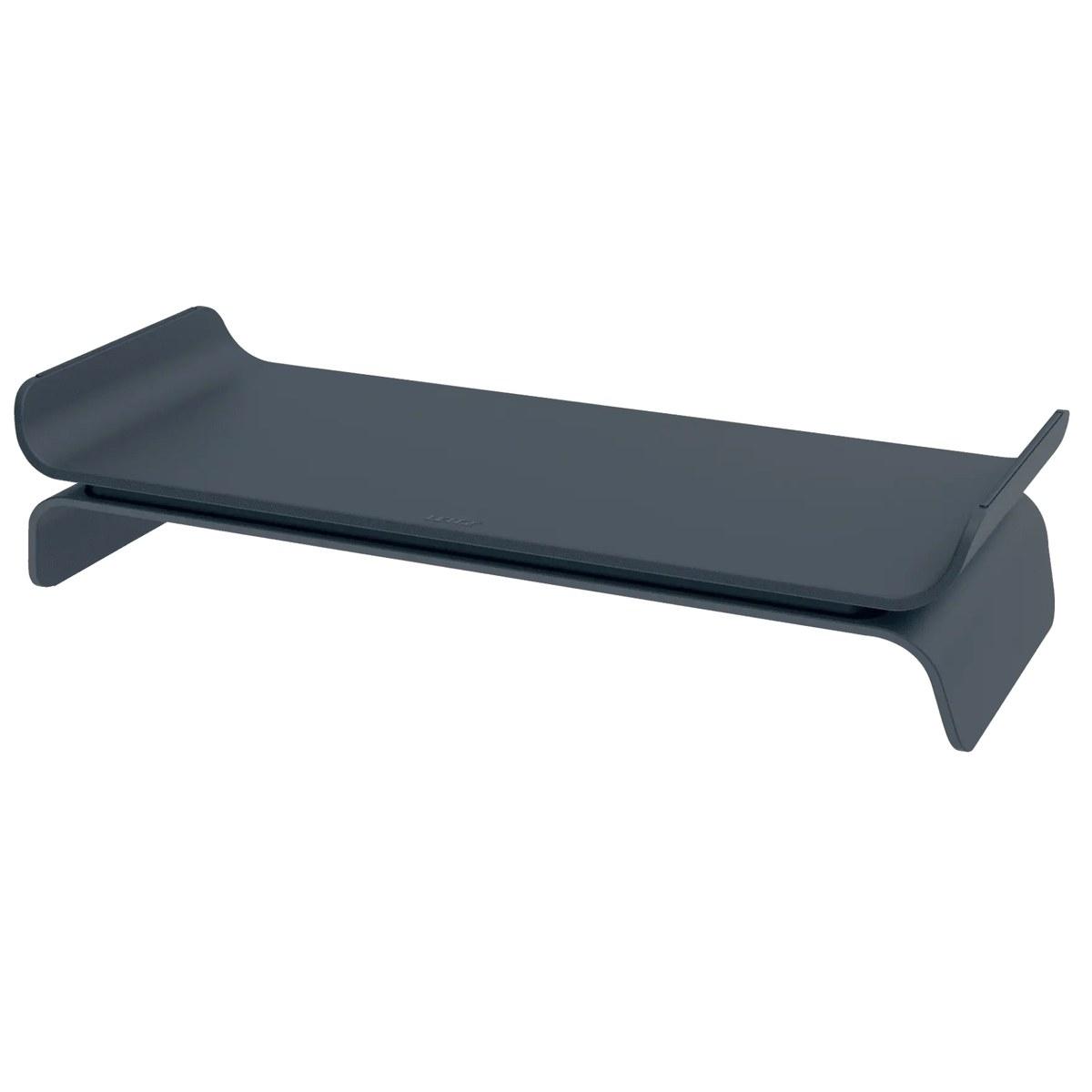 Suporte de monitor ajustável em 2 alturas Leitz Ergo, cinza Suporte de monitor ajustável em 2 alturas Leitz Ergo, cinza