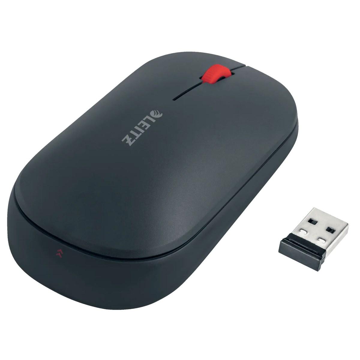 Rato sem fios Leitz Cosy, Cinza veludo