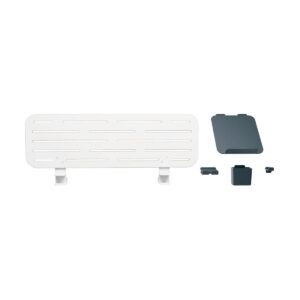 Painel organizador de secretária com suporte para portátil Leitz Ergo, 80×25 cm