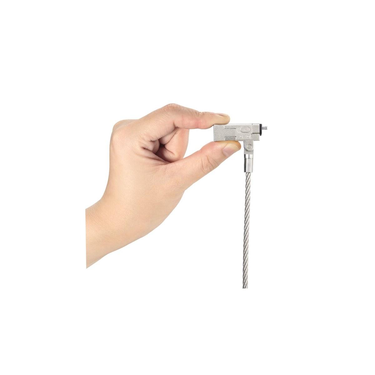 Cadeado fino com chave para portátil, NanoSaver 2.0 EQ Cadeado fino com chave para portátil, NanoSaver 2.0 EQ