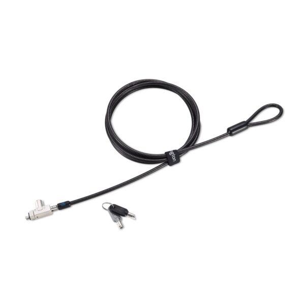 Cadeado fino com chave para ranhura Wedge, portáteis Dell