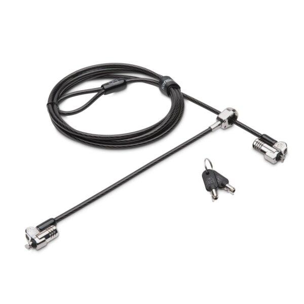 Cadeado de cabeça dupla com chave, NanoSaver