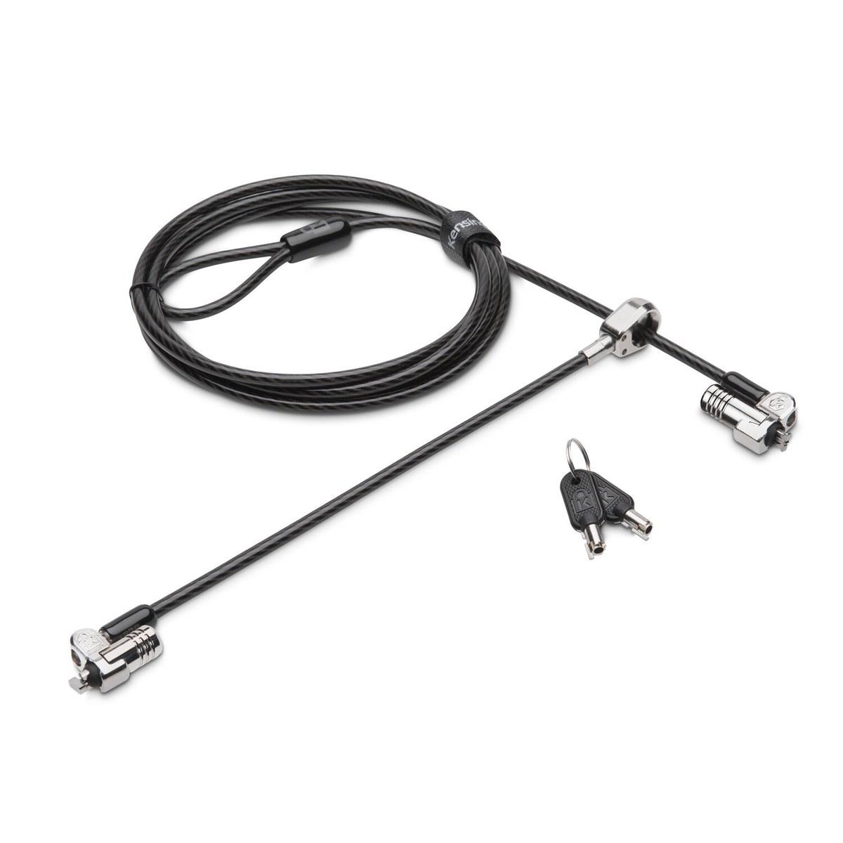 Cadeado de cabeça dupla com chave, NanoSaver